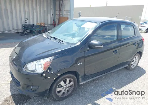 2015 Mitsubishi Mirage Es/Rf from USA, damaged, VIN ML32A4HJ1FH042121